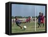 Children from Athletic of Haiti During Daily Training on the Outskirts of Cite Soleil on July 17-null-Framed Stretched Canvas