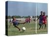 Children from Athletic of Haiti During Daily Training on the Outskirts of Cite Soleil on July 17-null-Stretched Canvas