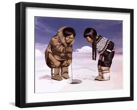 Children from Greenland-Angus Mcbride-Framed Giclee Print