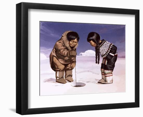 Children from Greenland-Angus Mcbride-Framed Giclee Print