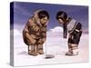 Children from Greenland-Angus Mcbride-Stretched Canvas