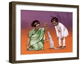 Children from India-Angus Mcbride-Framed Giclee Print