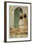 Children, Garden Door 20C-Jessie Willcox-Smith-Framed Art Print