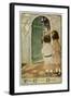 Children, Garden Door 20C-Jessie Willcox-Smith-Framed Art Print