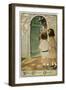 Children, Garden Door 20C-Jessie Willcox-Smith-Framed Art Print