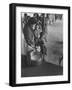 Children Getting Milk with Lunch-Frank Scherschel-Framed Photographic Print