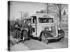 Children Getting off School Bus-Philip Gendreau-Stretched Canvas