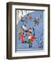 Children Ice Skating, 1935-Elizabeth Jones-Framed Giclee Print