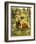 Children in a Field, 1911-Evert Pieters-Framed Giclee Print