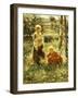 Children in a Field, 1911-Evert Pieters-Framed Giclee Print