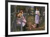 Children in a Garden-Elizabeth Adela Stanhope Forbes-Framed Giclee Print