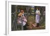 Children in a Garden-Elizabeth Adela Stanhope Forbes-Framed Giclee Print