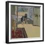 Children in a Room, 1893-Edouard Vuillard-Framed Giclee Print