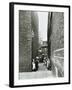 Children in an Alleyway, Upper Ground Place, Southwark, London, 1923-null-Framed Photographic Print