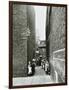 Children in an Alleyway, Upper Ground Place, Southwark, London, 1923-null-Framed Photographic Print