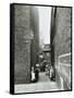 Children in an Alleyway, Upper Ground Place, Southwark, London, 1923-null-Framed Stretched Canvas