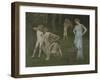 Children in an Orchard, C. 1886-1888-Pierre Cécil Puvis de Chavannes-Framed Giclee Print