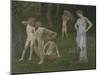 Children in an Orchard, C. 1886-1888-Pierre Cécil Puvis de Chavannes-Mounted Giclee Print