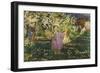 Children in an Orchard in Blossom; Les Enfants Un Verger En Fleurs, 1914-Henri Lebasque-Framed Giclee Print