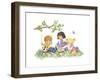 Children in May-MAKIKO-Framed Giclee Print