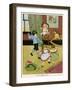 Children in Nursery 1905-null-Framed Art Print