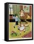 Children in Nursery 1905-null-Framed Stretched Canvas