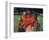 Children in Park Eating Watermelon-Mark Gibson-Framed Photographic Print