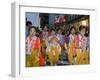 Children in Procession, Autumn Festival, Kawagoe, Saitama Prefecture, Japan-Christian Kober-Framed Photographic Print
