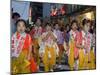 Children in Procession, Autumn Festival, Kawagoe, Saitama Prefecture, Japan-Christian Kober-Mounted Photographic Print