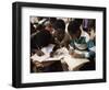 Children in School in Espungabera, Mamica Province, Mozambique, Africa-Liba Taylor-Framed Photographic Print