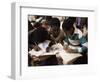 Children in School in Espungabera, Mamica Province, Mozambique, Africa-Liba Taylor-Framed Photographic Print