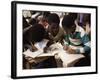 Children in School in Espungabera, Mamica Province, Mozambique, Africa-Liba Taylor-Framed Photographic Print