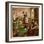 Children in the Nursery-null-Framed Art Print