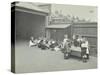 Children in the Playground, Southfields Infants School, Wandsworth, London, 1906-null-Stretched Canvas