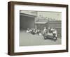 Children in the Playground, Southfields Infants School, Wandsworth, London, 1906-null-Framed Photographic Print