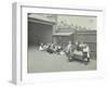 Children in the Playground, Southfields Infants School, Wandsworth, London, 1906-null-Framed Photographic Print