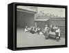 Children in the Playground, Southfields Infants School, Wandsworth, London, 1906-null-Framed Stretched Canvas