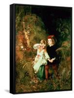 Children in the Wood-James Sant-Framed Stretched Canvas