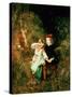 Children in the Wood-James Sant-Stretched Canvas