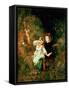 Children in the Wood-James Sant-Framed Stretched Canvas