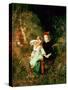 Children in the Wood-James Sant-Stretched Canvas