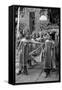 Children in Traditional Dresses-null-Framed Stretched Canvas