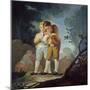 Children Inflating a Bladder, 1778-Francisco de Goya-Mounted Giclee Print