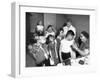 Children Inoculated Against Diphtheria-null-Framed Photo