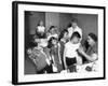 Children Inoculated Against Diphtheria-null-Framed Photo