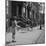 Children Jump Roping on Sidewalk Next to Brooklyn Brownstones, NY, 1949-Ralph Morse-Mounted Photographic Print