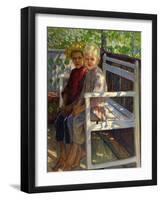 Children, Late 19th or 20th Century-Nikolaj Petrovic Bogdanov-Bel'skij-Framed Giclee Print