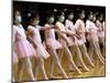 Children Learning Ballet Lessons Wear Masks-null-Mounted Photographic Print