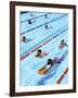 Children Learning to Swim-Bill Bachmann-Framed Photographic Print