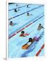 Children Learning to Swim-Bill Bachmann-Framed Photographic Print